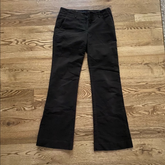 Theory Pants - Theory brown velvet pants women size 2  plush feel with stretch dark academia